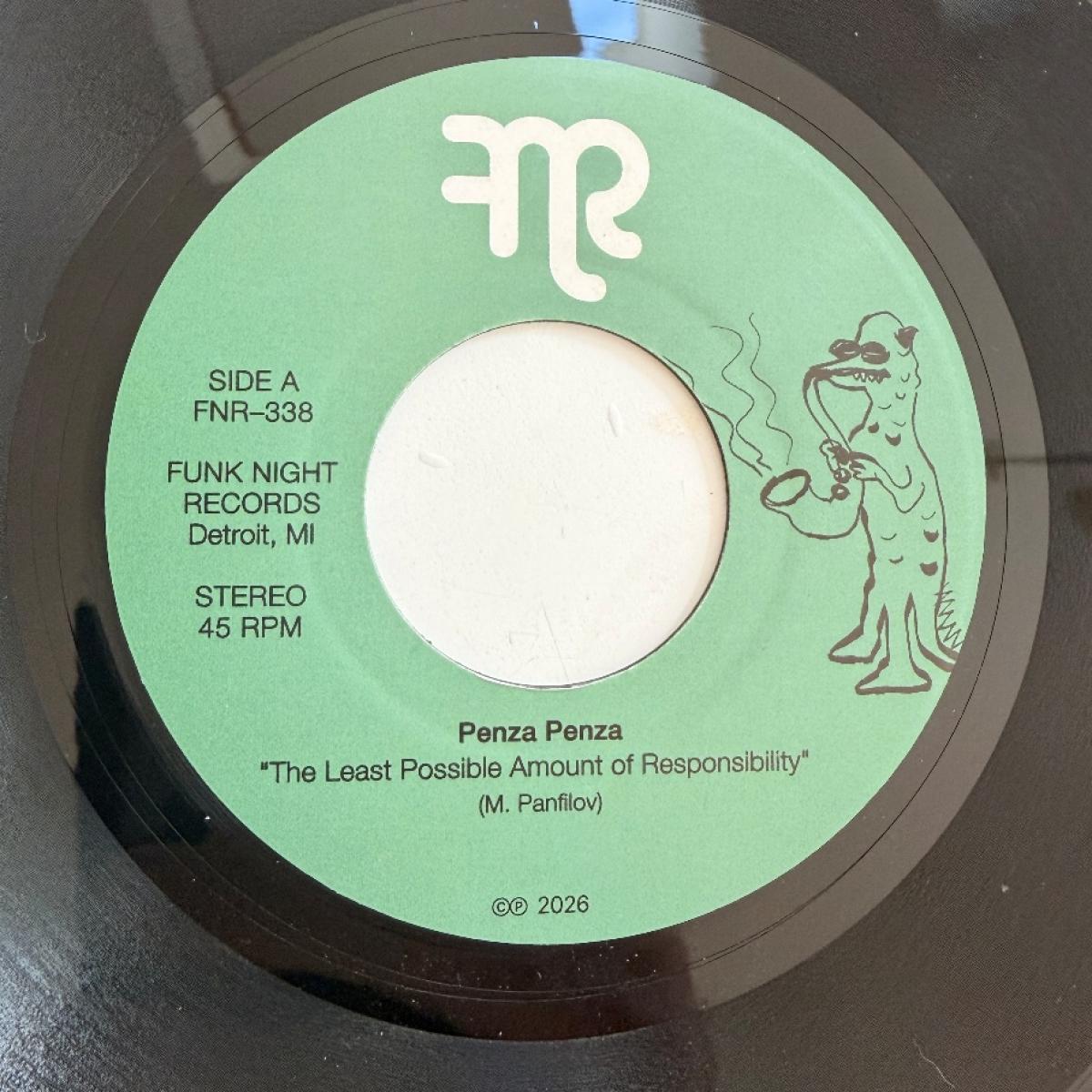 The Least Possible Amount Of Responsibility / Under The Stone (7")
