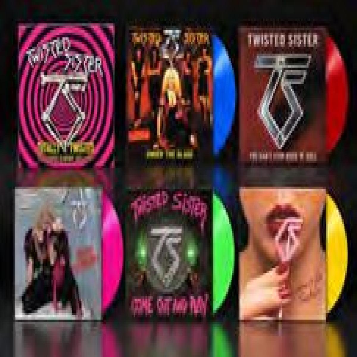 Totally Twisted - The Studio Albums 1982-1987 LP 5x12"