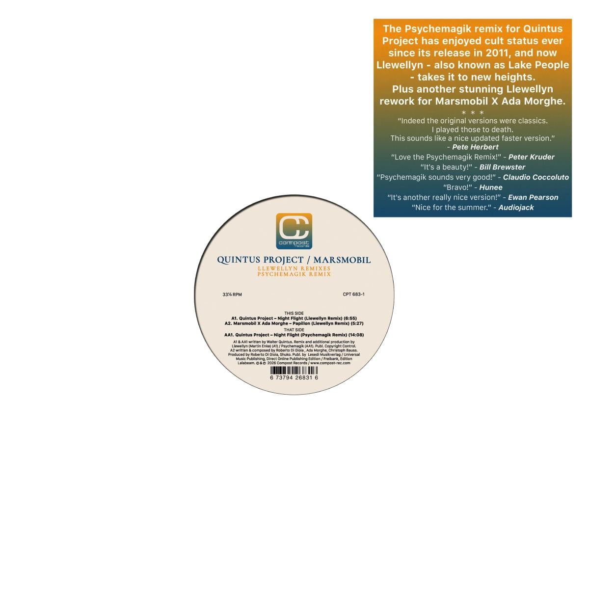 Llewellyn / Psychemagik Remixes